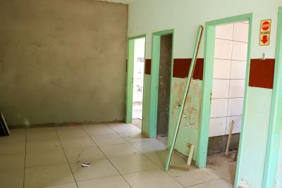 45% DAS OBRAS DO PRONTO ATENDIMENTO MUNICIPAL ESTÃO CONCLUÍDAS. 45% DAS OBRAS DO PRONTO ATENDIMENTO MUNICIPAL ESTÃO CONCLUÍDAS.