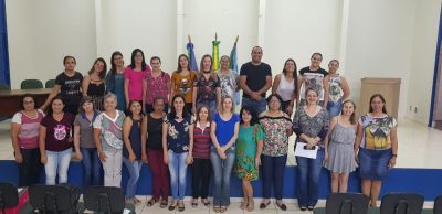 DIREÇÃO DA ESCOLA SALVADOR NOGUEIRA REALIZA PRIMEIRA REUNIÃO DO ANO COM OS PROFESSORES.