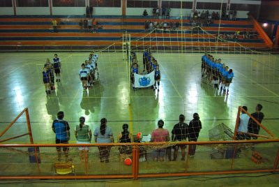 ABERTURA DO CAMPEONATO DE VÔLEI MISTO INICIA ANO ESPORTIVO DO DEPARTAMENTO DE ESPORTES. ABERTURA DO CAMPEONATO DE VÔLEI MISTO INICIA ANO ESPORTIVO DO DEPARTAMENTO DE ESPORTES.