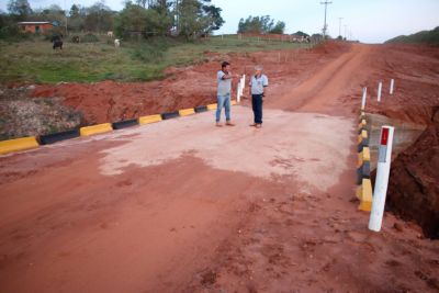 OBRA DE CONSTRUÇÃO DA NOVA “PONTE DO EGITO” FOI CONCLUÍDA. OBRA DE CONSTRUÇÃO DA NOVA “PONTE DO EGITO” FOI CONCLUÍDA.