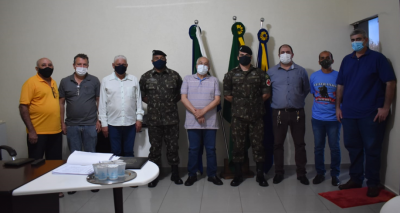 DR. LÍDIO LEDESMA É EMPOSSADO COMO PRESIDENTE DA JUNTA MILITAR DE IGUATEMI. DR. LÍDIO LEDESMA É EMPOSSADO COMO PRESIDENTE DA JUNTA MILITAR DE IGUATEMI.