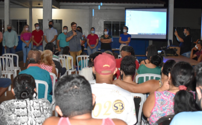 REUNIÃO COM BENEFICIÁRIOS HABITACIONAIS TRATOU SOBRE DÚVIDAS DO PROJETO “LOTE URBANIZADO” EM IGUATEMI. REUNIÃO COM BENEFICIÁRIOS HABITACIONAIS TRATOU SOBRE DÚVIDAS DO PROJETO “LOTE URBANIZADO” EM IGUATEMI.