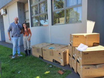 PREFEITURA DE IGUATEMI RECEBEU DOAÇÃO DE AR-CONDICIONADO DA ENERGISA PARA SALAS DE VACINA. PREFEITURA DE IGUATEMI RECEBEU DOAÇÃO DE AR-CONDICIONADO DA ENERGISA PARA SALAS DE VACINA.