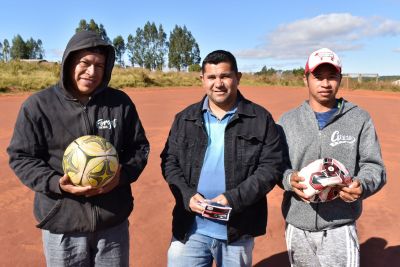 SECRETÁRIO DE ESPORTES VISITA COMUNIDADE DA PIELYTO KUÊ. SECRETÁRIO DE ESPORTES VISITA COMUNIDADE DA PIELYTO KUÊ.
