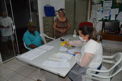 SECRETARIA MUNICIPAL DE SAÚDE REALIZOU AÇÃO SAÚDE DO TRABALHADOR. SECRETARIA MUNICIPAL DE SAÚDE REALIZOU AÇÃO SAÚDE DO TRABALHADOR.