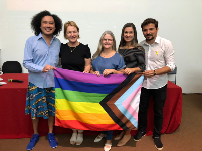 SECRETÁRIAS PARTICIPAM DE SEMINÁRIO SOBRE POLÍTICAS PÚBLICAS DO LGBT. SECRETÁRIAS PARTICIPAM DE SEMINÁRIO SOBRE POLÍTICAS PÚBLICAS DO LGBT.