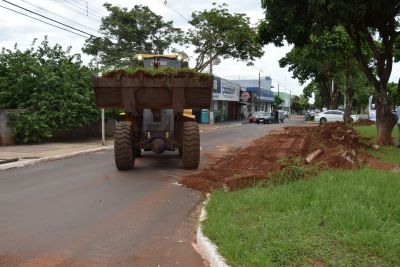 PREFEITURA DE IGUATEMI IMPLANTA VAGAS DE ESTACIONAMENTO NAS PROXIMIDADES DO DEPÓSITO SANTO ANTÔNIO. PREFEITURA DE IGUATEMI IMPLANTA VAGAS DE ESTACIONAMENTO NAS PROXIMIDADES DO DEPÓSITO SANTO ANTÔNIO.