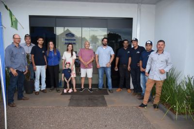 PREFEITO LÍDIO LEDESMA PRESTIGIA CURSO DE CAPACITAÇÃO NA EMPRESA ALFAQUÍMICA AGRONEGÓCIOS DE IGUATEMI. PREFEITO LÍDIO LEDESMA PRESTIGIA CURSO DE CAPACITAÇÃO NA EMPRESA ALFAQUÍMICA AGRONEGÓCIOS DE IGUATEMI.