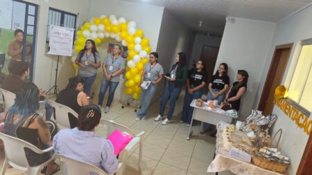 AÇÃO NA UNIDADE DE SAÚDE DO BAIRRO DA VILA OPERÁRIA TEVE COMO OBJETIVO REFORÇAR A IMPORTÂNCIA DA AMAMENTAÇÃO.