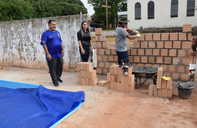 SECRETARIA DE EDUCAÇÃO REALIZA OBRA DE MELHORIAS NA ESCOLA DE TEMPO INTEGRAL TANCREDO NEVES. SECRETARIA DE EDUCAÇÃO REALIZA OBRA DE MELHORIAS NA ESCOLA DE TEMPO INTEGRAL TANCREDO NEVES.