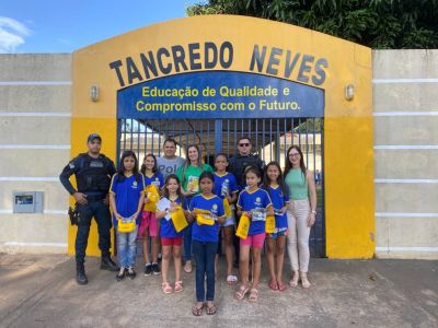 SEMANA NACIONAL DO TRÂNSITO TEM AÇÕES COM ALUNOS DA ESCOLA MUNICIPAL DE TEMPO INTEGRAL TANCREDO NEVES. SEMANA NACIONAL DO TRÂNSITO TEM AÇÕES COM ALUNOS DA ESCOLA MUNICIPAL DE TEMPO INTEGRAL TANCREDO NEVES.