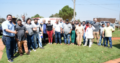SAÚDE DO “AUXILIADORA” RECEBE NOVA AMBULÂNCIA E VEÍCULO PARA TRANSPORTE RURAL. SAÚDE DO “AUXILIADORA” RECEBE NOVA AMBULÂNCIA E VEÍCULO PARA TRANSPORTE RURAL.