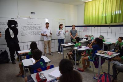 SECRETARIA DE SAÚDE PROMOVE PALESTRA PARA ALUNOS DA ESCOLA MAP SOBRE DENGUE. SECRETARIA DE SAÚDE PROMOVE PALESTRA PARA ALUNOS DA ESCOLA MAP SOBRE DENGUE.