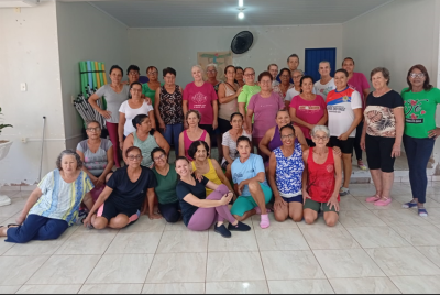 AULAS DE PILATES DO “PROGRAMA ACADEMIA DA SAÚDE”, DA SECRETARIA DE SAÚDE DA PREFEITURA DE IGUATEMI REINICIA COM 35 PARTICIPANTES. AULAS DE PILATES DO “PROGRAMA ACADEMIA DA SAÚDE”, DA SECRETARIA DE SAÚDE DA PREFEITURA DE IGUATEMI REINICIA COM 35 PARTICIPANTES.
