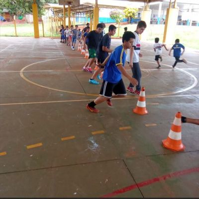SECRETARIA MUNICIPAL DE ESPORTES INICIA TREINAMENTOS PARA AS CATEGORIAS DE BASE DE FUTSAL, NO ASSENTAMENTO AUXILIADORA. SECRETARIA MUNICIPAL DE ESPORTES INICIA TREINAMENTOS PARA AS CATEGORIAS DE BASE DE FUTSAL, NO ASSENTAMENTO AUXILIADORA.