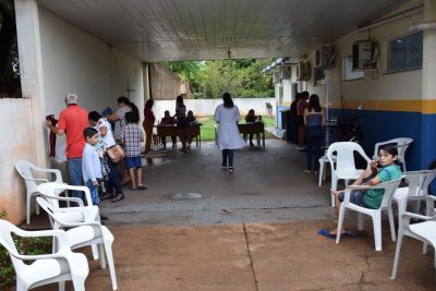 DEZENAS DE MULHERES FORAM ATENDIDAS NAS UNIDADES DE SAÚDE PARA O EXAME DE COLETA DE COLO UTERINO, EM IGUATEMI DEZENAS DE MULHERES FORAM ATENDIDAS NAS UNIDADES DE SAÚDE PARA O EXAME DE COLETA DE COLO UTERINO, EM IGUATEMI