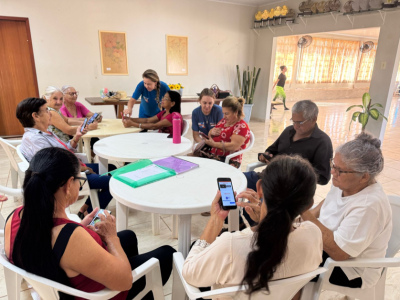GRUPO DA TERCEIRA IDADE DE IGUATEMI PARTICIPA DE CURSO DE INCLUSÃO DIGITAL BÊ-A-BÁ 60+, NO CONVIVER LÍRIOS DO VALE. GRUPO DA TERCEIRA IDADE DE IGUATEMI PARTICIPA DE CURSO DE INCLUSÃO DIGITAL BÊ-A-BÁ 60+, NO CONVIVER LÍRIOS DO VALE.
