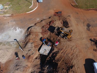 OBRAS DE DRENAGEM DA ITAIPU BINACIONAL IRÃO BENEFICIAR OS BAIRROS DO JARDIM DOS EUCALIPTOS II O NOVO LOTEAMENTO ESTANISLAU JAVORSKI. OBRAS DE DRENAGEM DA ITAIPU BINACIONAL IRÃO BENEFICIAR OS BAIRROS DO JARDIM DOS EUCALIPTOS II O NOVO LOTEAMENTO ESTANISLAU JAVORSKI.