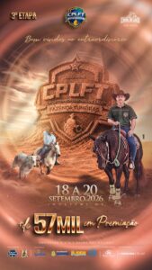 IGUATEMI SERÁ SEDE DA 3ª ETAPA DO CIRCUITO PROFISSIONAL DE LAÇO- CPLFT, NESTE MÊS DE SETEMBRO NA FAZENDA TUNEIRAS.